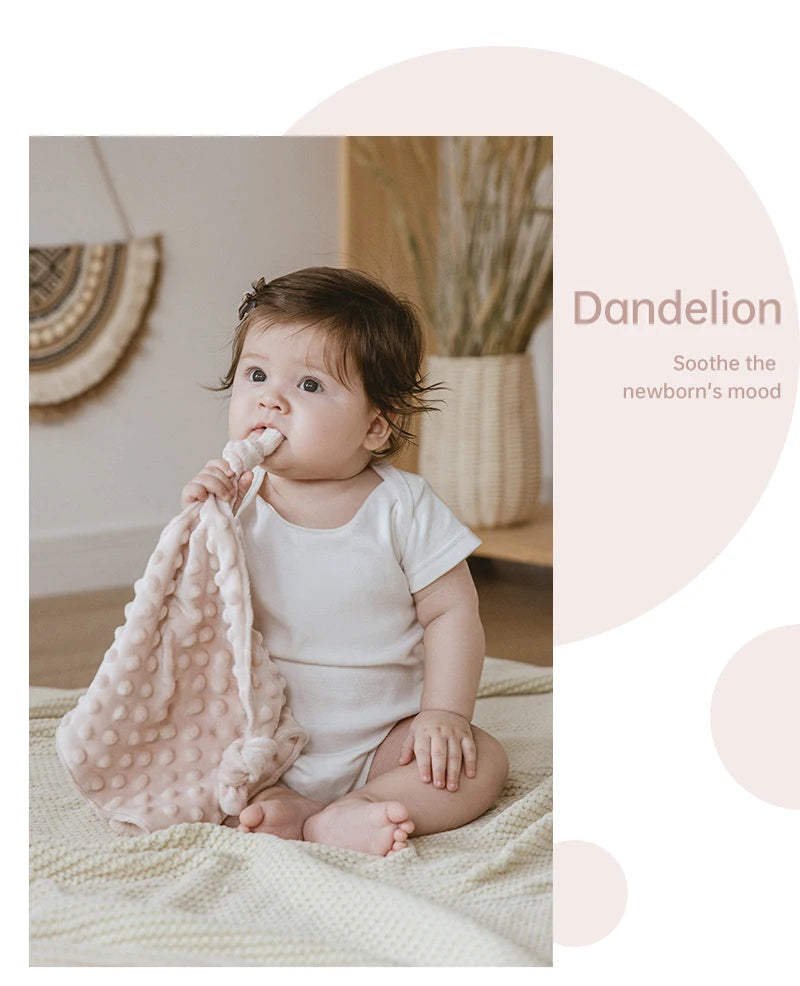 Baby Blanket For Newborn Appease Towel 1Pc Security Blanket Winter Doudou Velvet Soft Infant Facecloth Can Hanging Soother