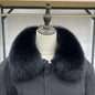 Real Fox Fur Collar Winter Men And Women's Fox Fur Square Collar Natural Fur Scarves For Ladies Neck Warmer Fur Scarf Shawls