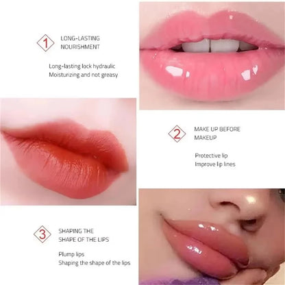 Fast Plumping Lip Balm Moisturizing Soft Lips Skin Plumper Gloss Oil Non-Sticky Daily Care Mask Beauty Makeup Cosmetics Products