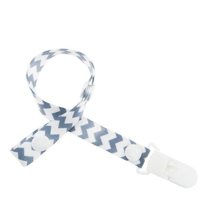 Adjust Baby Pacifier Clip Chain Ribbon Dummy Holder Chupetas Soother Pacifier Clips Leash Strap Nipple Holder for Infant Feeding