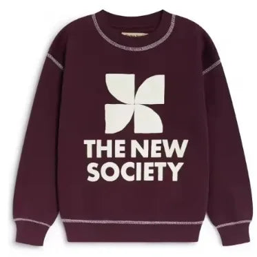 New Trend 26Aw TNS Style Pure Cotton Sweatshirt Top for Boys and Girls Pretty Girls