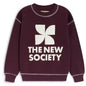 New Trend 26Aw TNS Style Pure Cotton Sweatshirt Top for Boys and Girls Pretty Girls