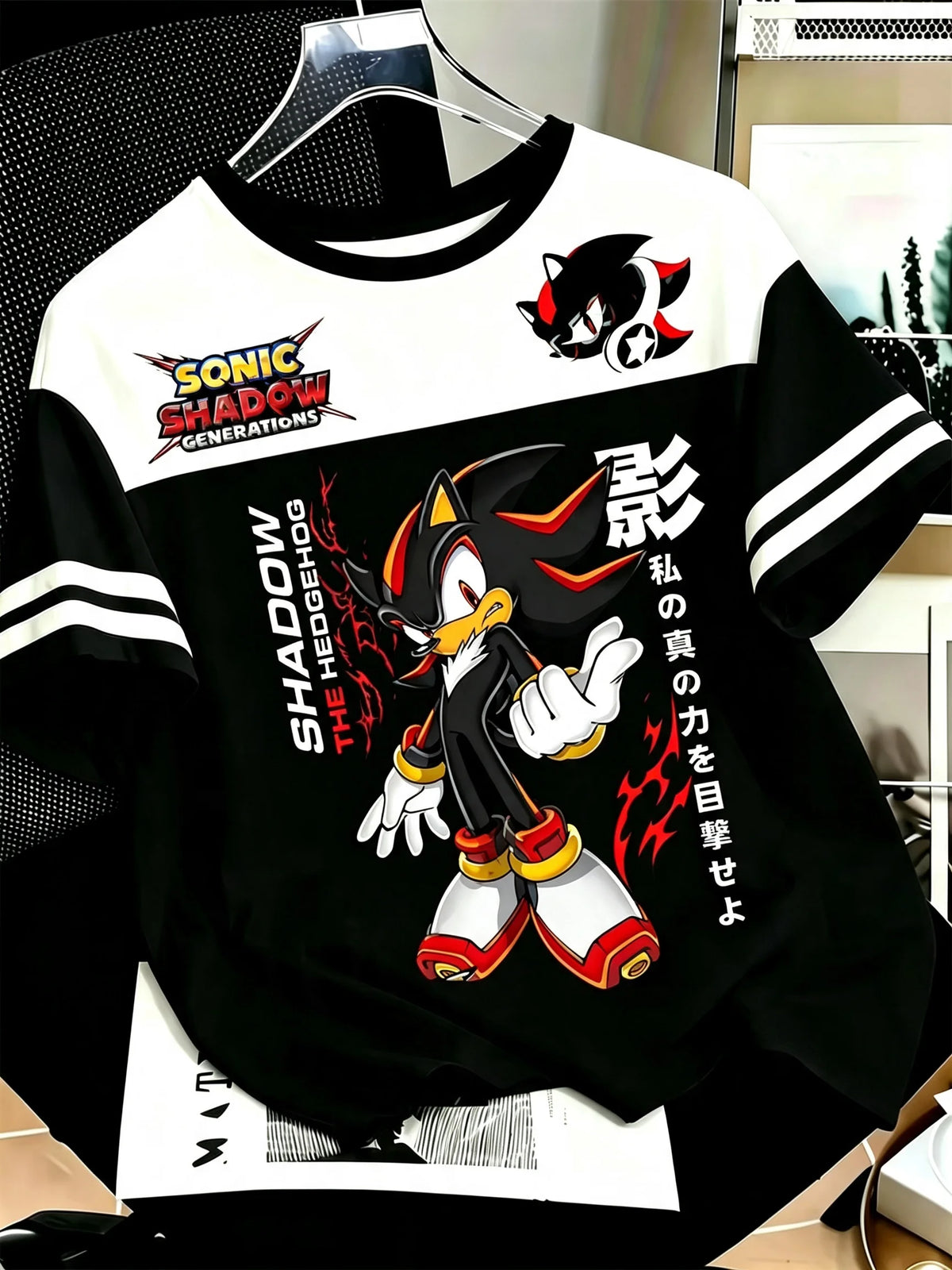 Blue The Hedgehog Sonic Tails 3d Graphic Printed Jersey Anime Game Fan Tee Fashion Street Wear Y2k Top Adult Children'S T-Shirt
