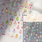 Pink Translucent Peach Jelly Texture 5D Soft Embossed Reliefs Self Adhesive Nail Art Stickers Cute Fruits 3D Manicure Decals