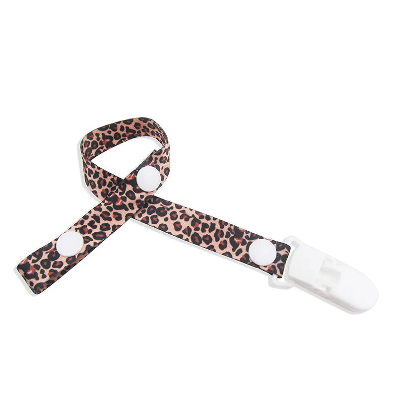 Adjust Baby Pacifier Clip Chain Ribbon Dummy Holder Chupetas Soother Pacifier Clips Leash Strap Nipple Holder for Infant Feeding
