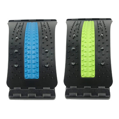 Back Massager Board Adjustable Level Lumbar Back Cracker Stretcher Board Spine Deck Back Support Spine Board