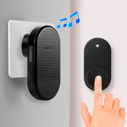 M558 Wireless Smart Doorbell Welcome Home Security Alarm Door Bell with 33 Songs 4 Levels Adjustable Volume Easy Installation