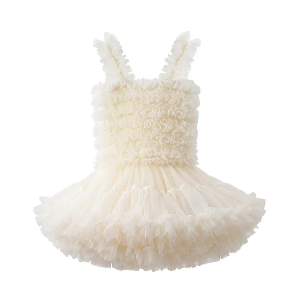 Girls Tutu Dress for Girls Baby Ball Gown Princess Party Vestido Casual Ruffled Bubble Photography Dresses Children Clothes L017