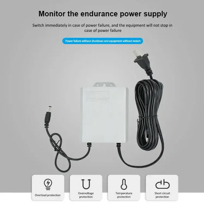 DIFANG DC12V UPS Power Supply for WiFi Camera Outdoor Battery Backup Power Adapter 7500mAh Battery Emergency Power