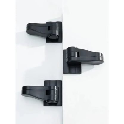 Baby Cabinet Lock for Container Anti-closing Door Blocks Drawers Children Closet Closure Security Rails Stops Plush Handle Hole