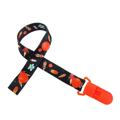 Adjust Baby Pacifier Clip Chain Ribbon Dummy Holder Chupetas Soother Pacifier Clips Leash Strap Nipple Holder for Infant Feeding
