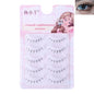 5 Pairs 4-8mm Antique Cartoon Lower False Eyelashes Wispy Cluster Natural Daily Eyelash Extensions For Beauty Eye Cosplay Makeup