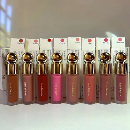 Rare Beauty Soft Pinch Liquid Blush Airy Lightweight Buildable Color Matte Dewy Finish Second Skin Soft Focus All Day Makeup