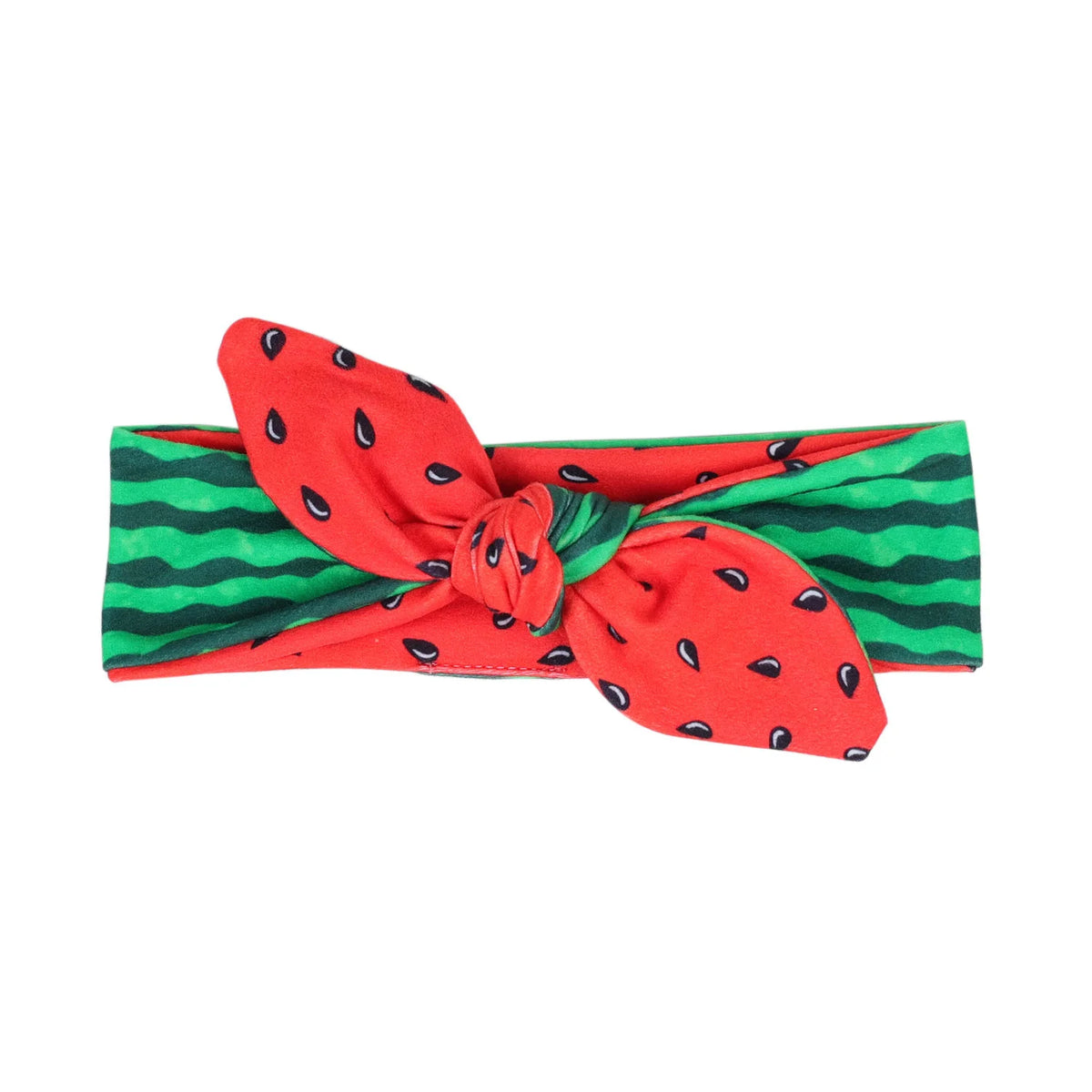 Baby Girls Headband Bow Knot Head Wrap Cute Watermelon Prints Bandage Kids Headwear Hair Band Infant Newborn Hair Accessories