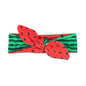 Baby Girls Headband Bow Knot Head Wrap Cute Watermelon Prints Bandage Kids Headwear Hair Band Infant Newborn Hair Accessories