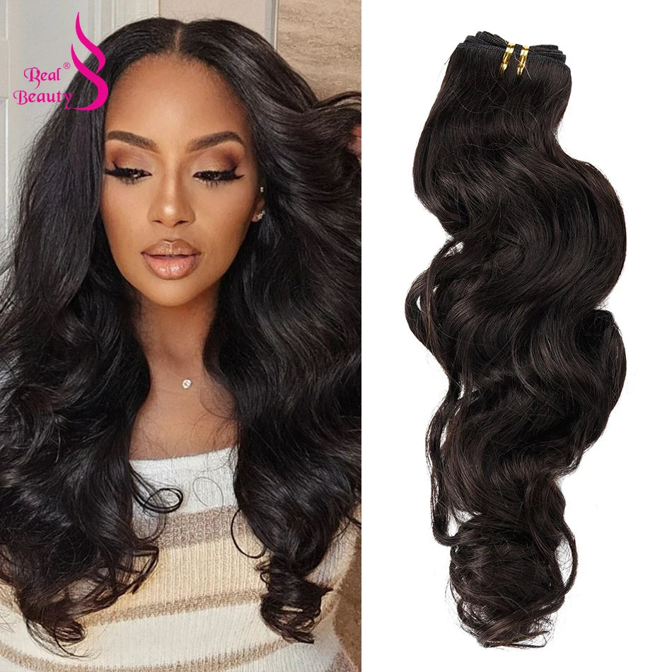 Real Beauty Platinum Blond Brazilian Body Wave Hair Weave Bundles 12"-28" High Ratio Remy Hair Extensions Brown #2 #4 #P6/613