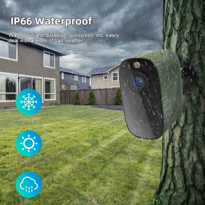 LCLCTEK 4G SIM Card Battery Powered Security Camera Full Color 4MP PIR Detection IP66 Outdoor Wireless CCTV Surveillance Cam