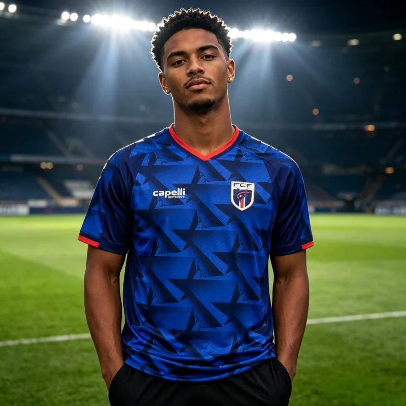 New Cape Verde Goalkeeper Fan Football Jersey Quick Drying Sports Leisure Match Training Men's Women T-shirt Family Kids Tees