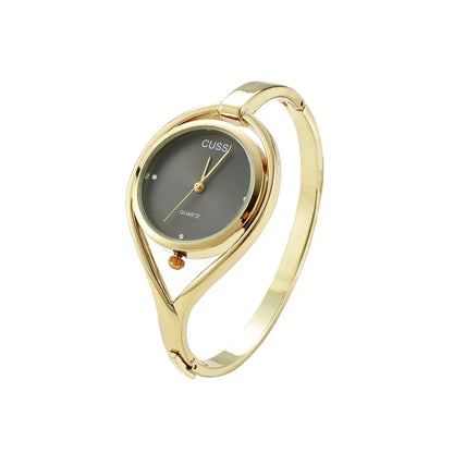 Elegant Ladies Bracelet Watch, Women Watch, Creative Hollow Stainless Steel Wristwatch, Simple Quartz Watch, Exquisite Gift