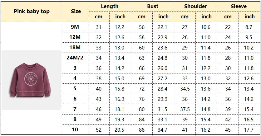2026 Ali Plus new AW26 Compass Collection Dusty pink Muted blue washed denim oversized sweatshirt kids girl boy baby clothing