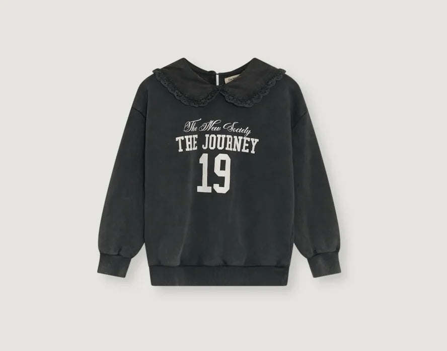 New Trend 26Aw TNS Style Pure Cotton Sweatshirt Top for Boys and Girls Pretty Girls