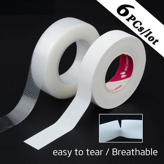 Lashtalk Eyelash Extension Tape Makeup Tool 6 PCs Breathable Anti-allergy Easy to Tear Micropore Professional False Fake Lashes