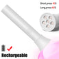 YIKOOLIN Handheld UV Light for Gel Nails  Mini UV Light for Gel Nails Cordless Rechargeable Mini Nail Lamp for Fast Curing Gel