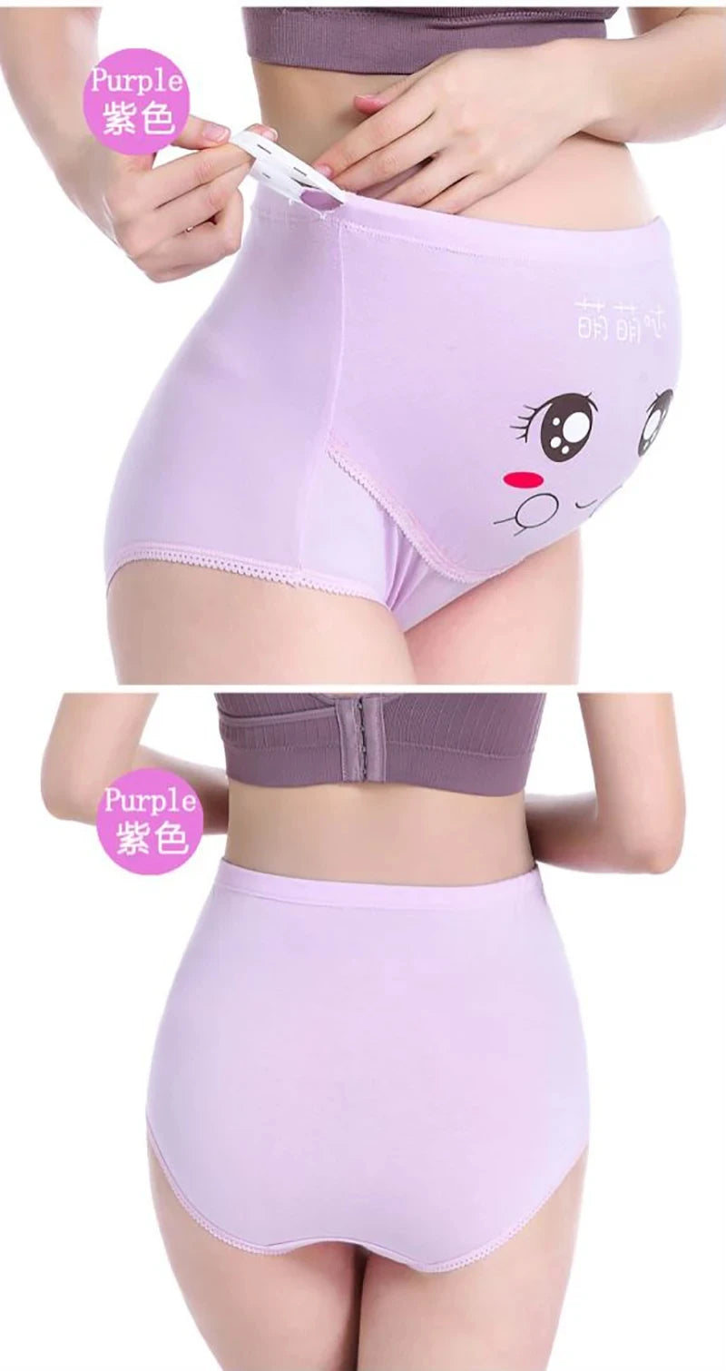 Cotton Panties For Pregnant Maternity Underwear Panty Clothes for Pregnant Women Pregnancy Brief High Waist Maternity Intimates