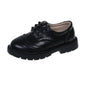 New All-match Black Brown Teenage Boy Dress Shoes 2024 Vintage Formal England Boys Wedding Party Shoes Boys Leather Shoes H06213