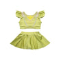 Fairy Tale Princess Swimsuit for Girls Elsa Anna Snow White Swimwear Belle Child Kids Toddler 2-8Y Bathing Suit with Skirt