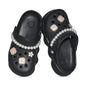 Kids' Glitter Clog, Lightweight EVA Garden Shoes, Waterproof Non-Slip Sandals, Comfortable Slip-On Shoes for Indoor Outdoor 1214