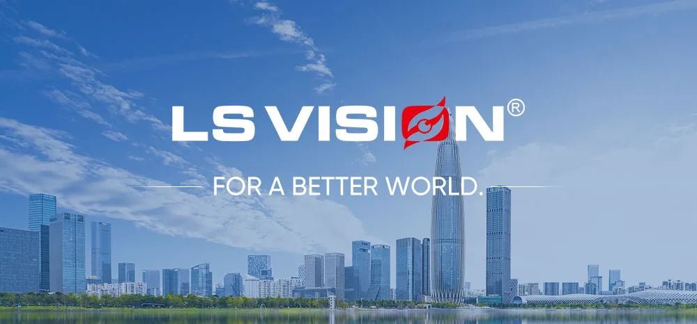 LS VISION Dual-Screen 4G/Wifi Outdoor Solar Camera Security 4K PIR Human Tracking CCTV Surveillance Camera V380 Pro Waterproof