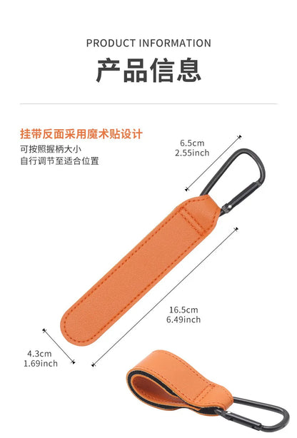 1/2pcs PU Leather Baby Bag Stroller Hook Pram Rotate 360 Degree Rotatable Cart Organizer Pram Hook Stroller Accessories