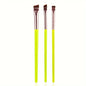 3pcs Makeup Brush Set, Blade Eyeliner Brush Fine Oblique Head Eyebrow Brush Outline Eyeliner Ultra-Thin Eye Shadow Brush Makeup