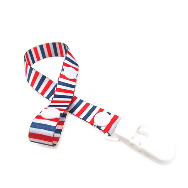 Adjust Baby Pacifier Clip Chain Ribbon Dummy Holder Chupetas Soother Pacifier Clips Leash Strap Nipple Holder for Infant Feeding