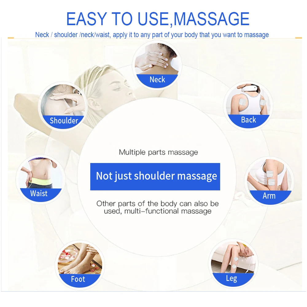 36Modes Electrical EMS Muscle Stimulator Tens Massage Digital Apparatus Pulse Slimming Acupuncture Full Body Relax Massager