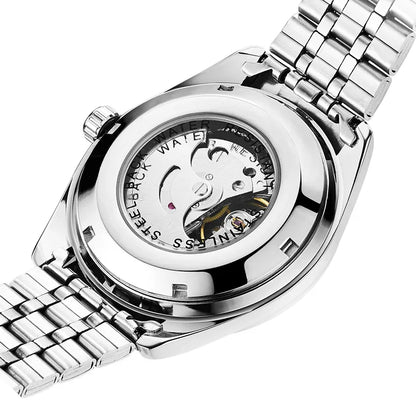 FNGEEN 9001 Luxury Brand Men's Watch Steel Tourbillon Frame Mechanical Watch Luminous Automatic Date Diamond Watch 2026