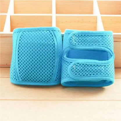 1 Pair Kids Girl Boy Crawling Elbow Infants Toddlers Baby Knee Pads Protector Mesh Kneepad Leg Warmer Children Cushion Legging