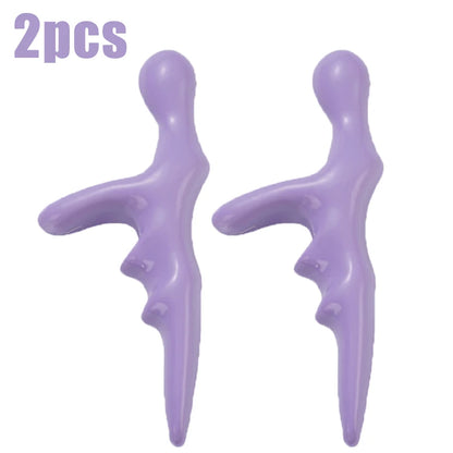Foot Thumb Press Massager Manual Fascia Trigger Point Relax Legs Muscles Promotes Blood Circulation Portable Sole Foot Massager