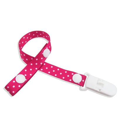Adjust Baby Pacifier Clip Chain Ribbon Dummy Holder Chupetas Soother Pacifier Clips Leash Strap Nipple Holder for Infant Feeding