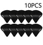 10PCS Triangle Finger Makeup Puff Soft Sponge Blender Wet Dry Powder Puff Reusable Portable Daily Face Cosmetic Beauty Tools