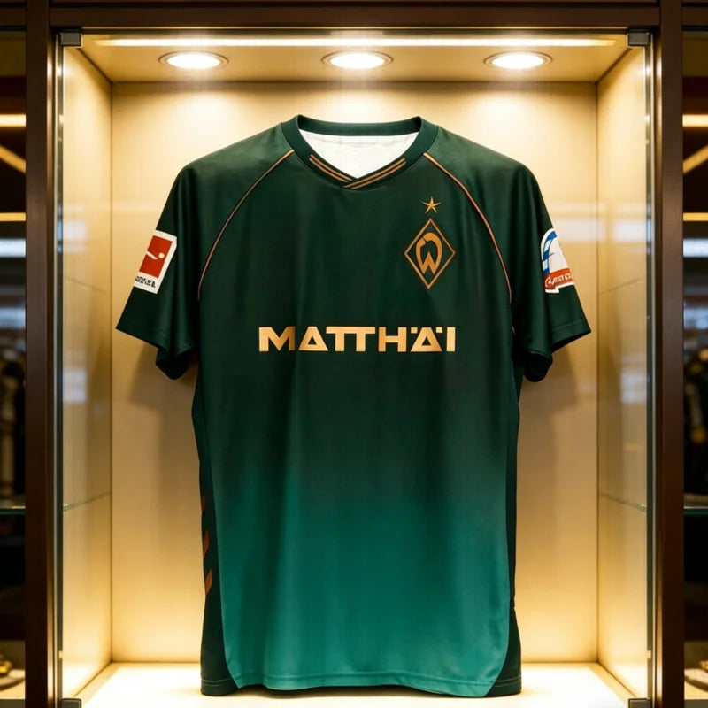 2026 Werder Bremen Season Jersey Trendy Sport T-Shirt Gorpcore for Men and Women Commemorative Edition for Fans Family Kids Tees