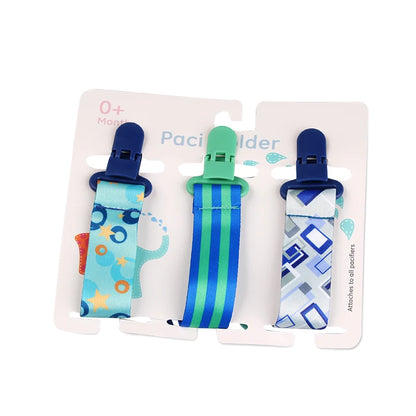 3 Pcs/Set Baby Pacifier Clips Pacifier Chain Dummy Clip Nipple Holder For Nipples Children Pacifier Clip Soother Holder Attache