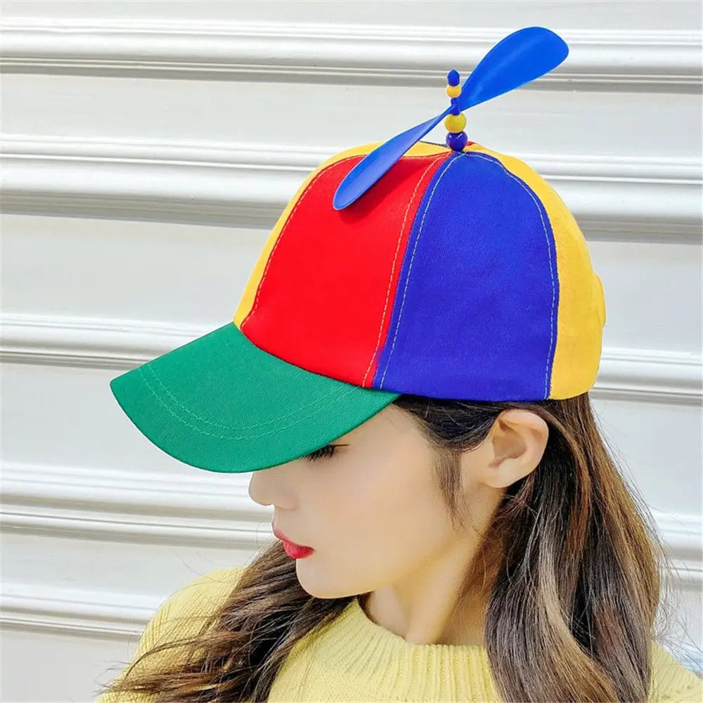 Helicopter Propeller Bamboo Dragonfly Funny Sun Cap Baseball Cap Adventure Dad Hat Snapback Hat