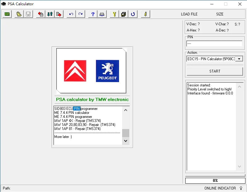 for PSA Software V16.04.07 and for PSA PIN Calculator software and for PSA ENGINE ECU ENCODE Software for Citroen for Peugeot