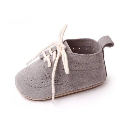 Newborn Baby Shoes Baby Boy Girl Shoes Classic Leather Rubber Sole Anti-slip Toddler First Walkers Infant Girl Shoes Moccasins