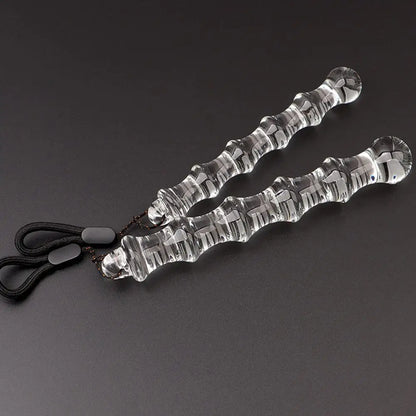 Smooth Resin Jade Massage Stick Bamboo Joint Acupoint Trigger Point Massager For Neck Shoulder Muscle Relax