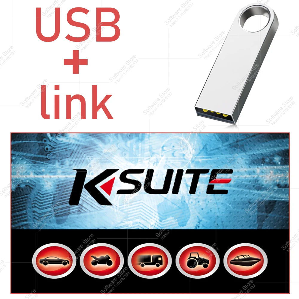 ECU Software Ksuite 2.80 Work With K E S S V2 V5.017 RSA Error Unlock Corrected for Car Truck Bike Tractors EU Online Version