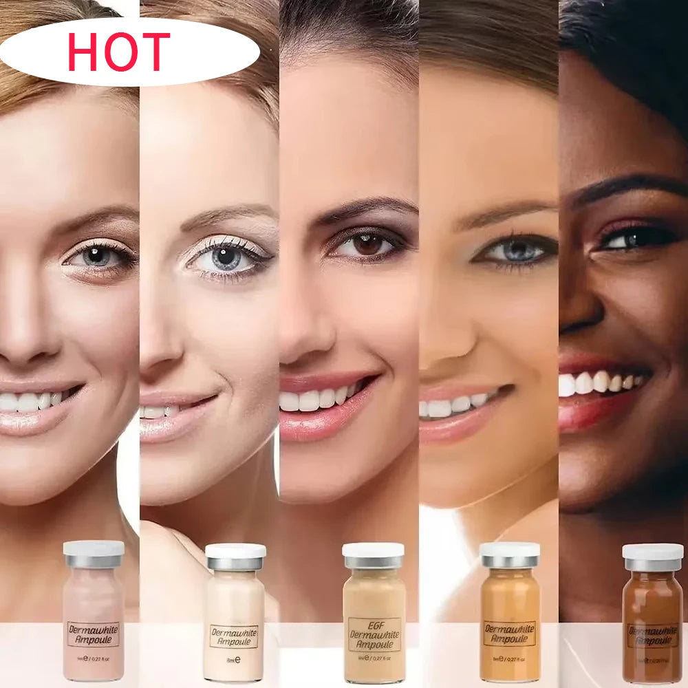 Korea 8ml Face BB Cream Aqua Skin Booster Serum Kit Whitening Rejuvenation Moisturizing Firming Beauty Skin Care