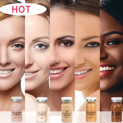 Korea 8ml Face BB Cream Aqua Skin Booster Serum Kit Whitening Rejuvenation Moisturizing Firming Beauty Skin Care
